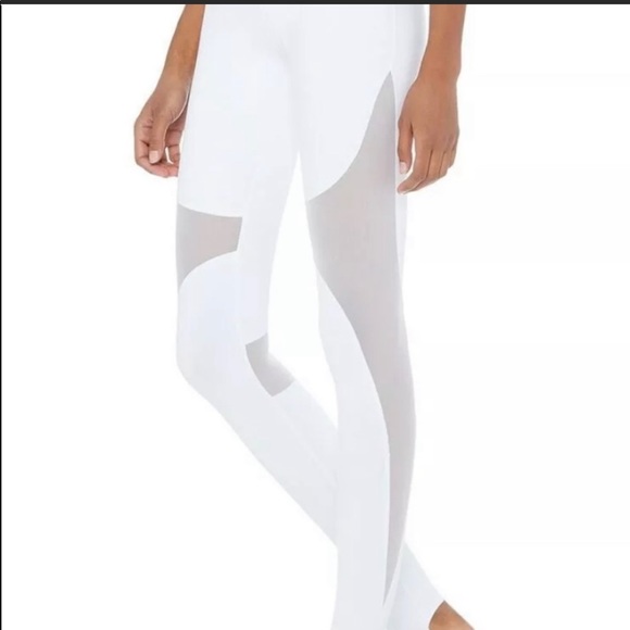 Alo yoga white leggings- New With Tags - Picture 1 of 3